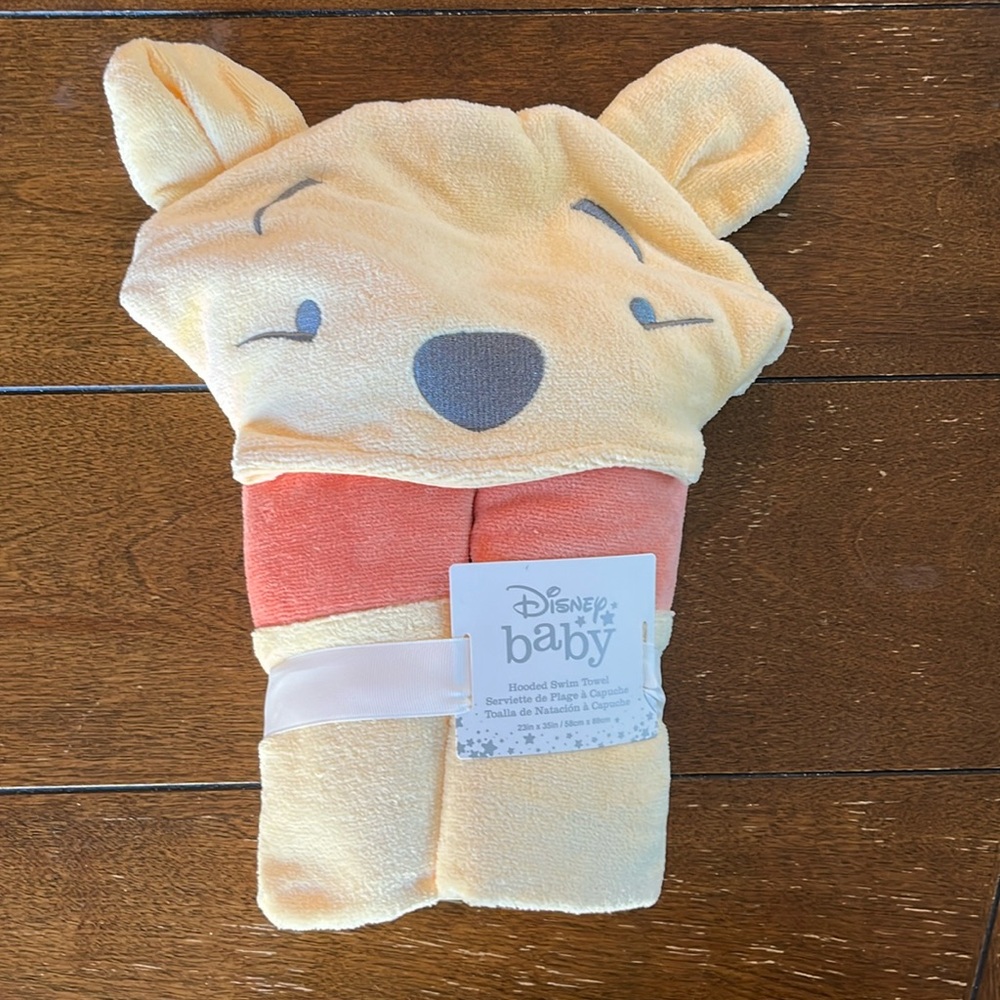 Disney hooded swim towel Winnie the Pooh